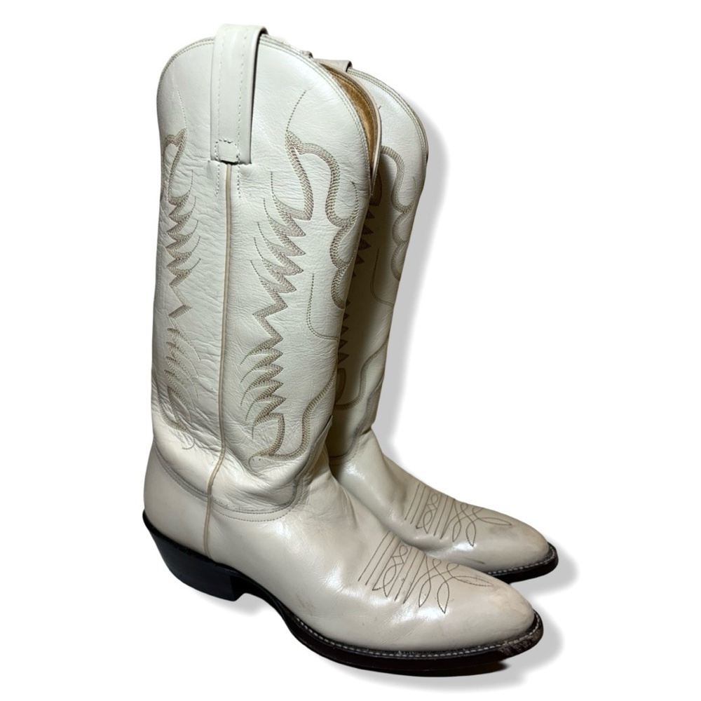 Vintage Nocona Leather Cowboy Boots